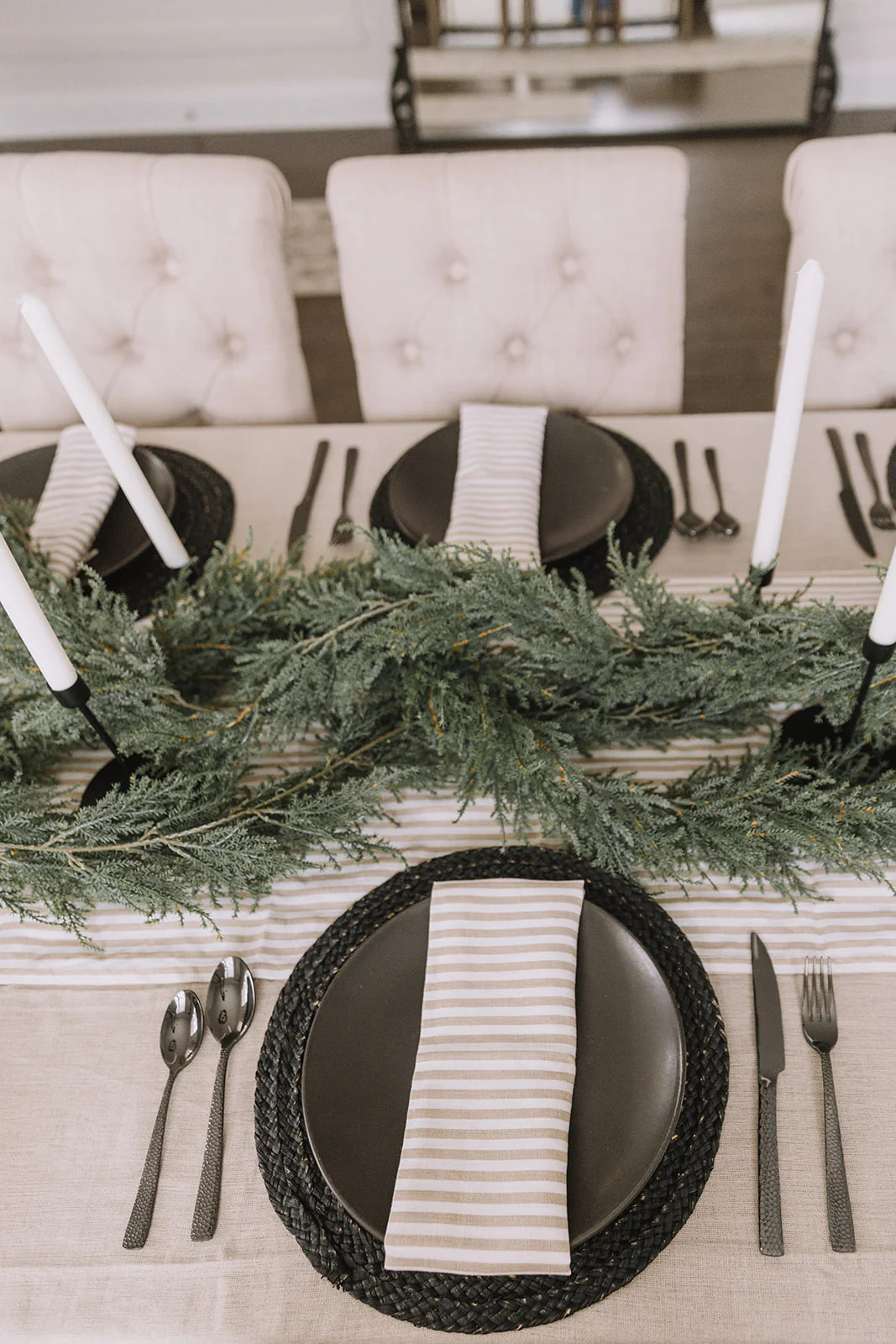 Oatmeal Linen Dinner Napkins | Joy Meets Home