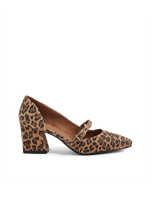 MORRILY MI CAMEL LEOPARD SUEDE | David Jones (Australia & New Zealand)