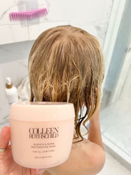I started using this hair mask when I had hair extensions but still use it every week.  It’s not heavy when you rinse it out. Also works great to detangle my son’s hair 😆.  

#LTKunder50 #LTKFind #LTKbeauty