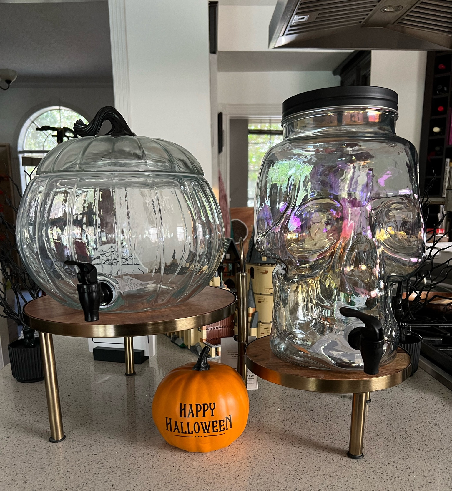 This two tier nesting tray works great for displaying drink dispensers or for food! #happyhalloween#halloweendecor#spookyseason

#LTKSeasonal #LTKHoliday #LTKHalloween