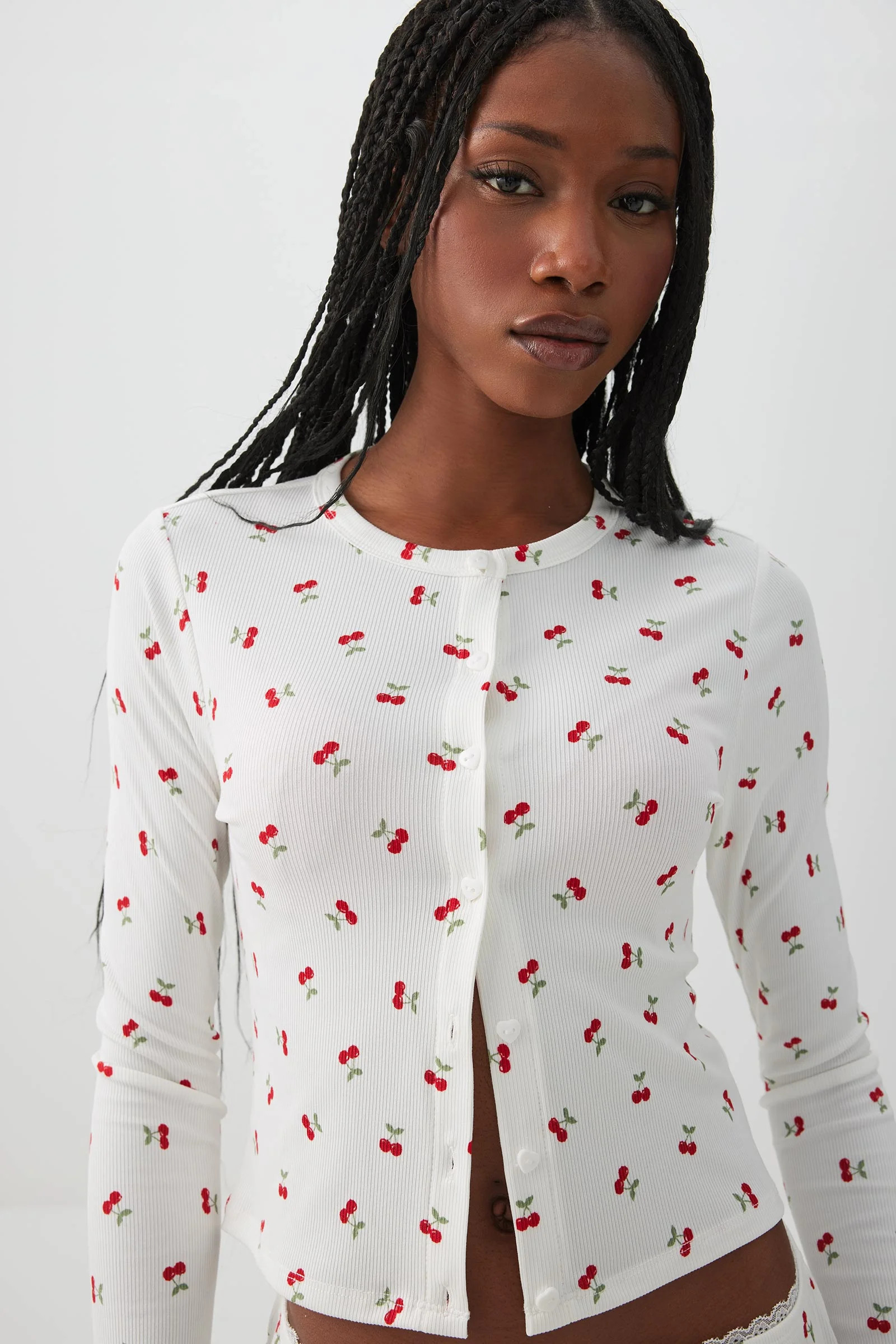 HUSHKNIT Rib Lounge Cardigan | Ardene