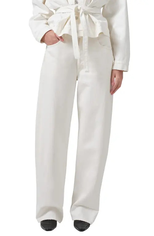 Citizens of Humanity Ayla Super High Waist Baggy Jeans in Pashmina at Nordstrom, Size 25P | Nordstrom