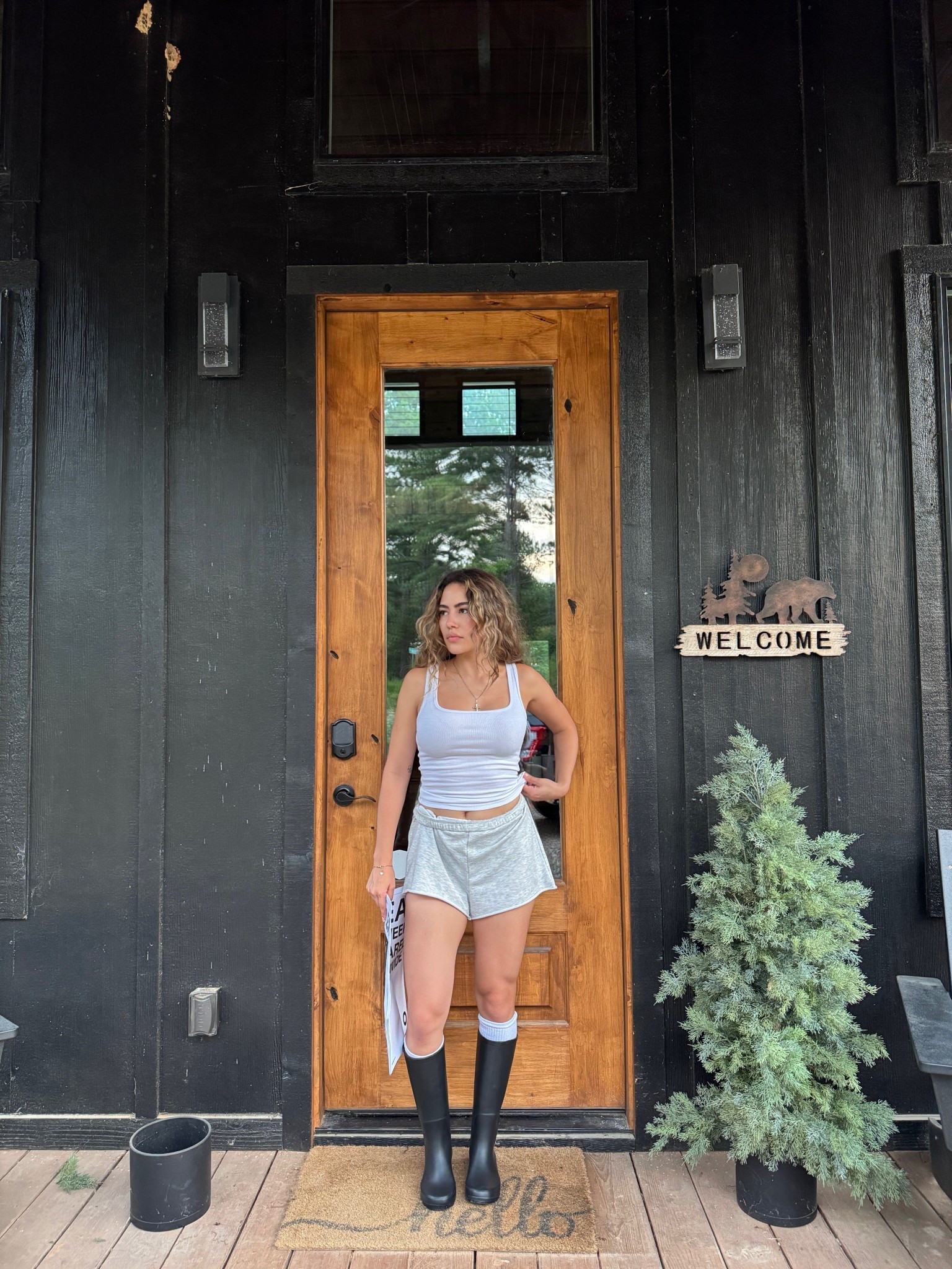 Cozy cabin outfit #cabinoutfit #cozyvibes #basicoutfit 

#LTKPetite #LTKTall #LTKStyleTip