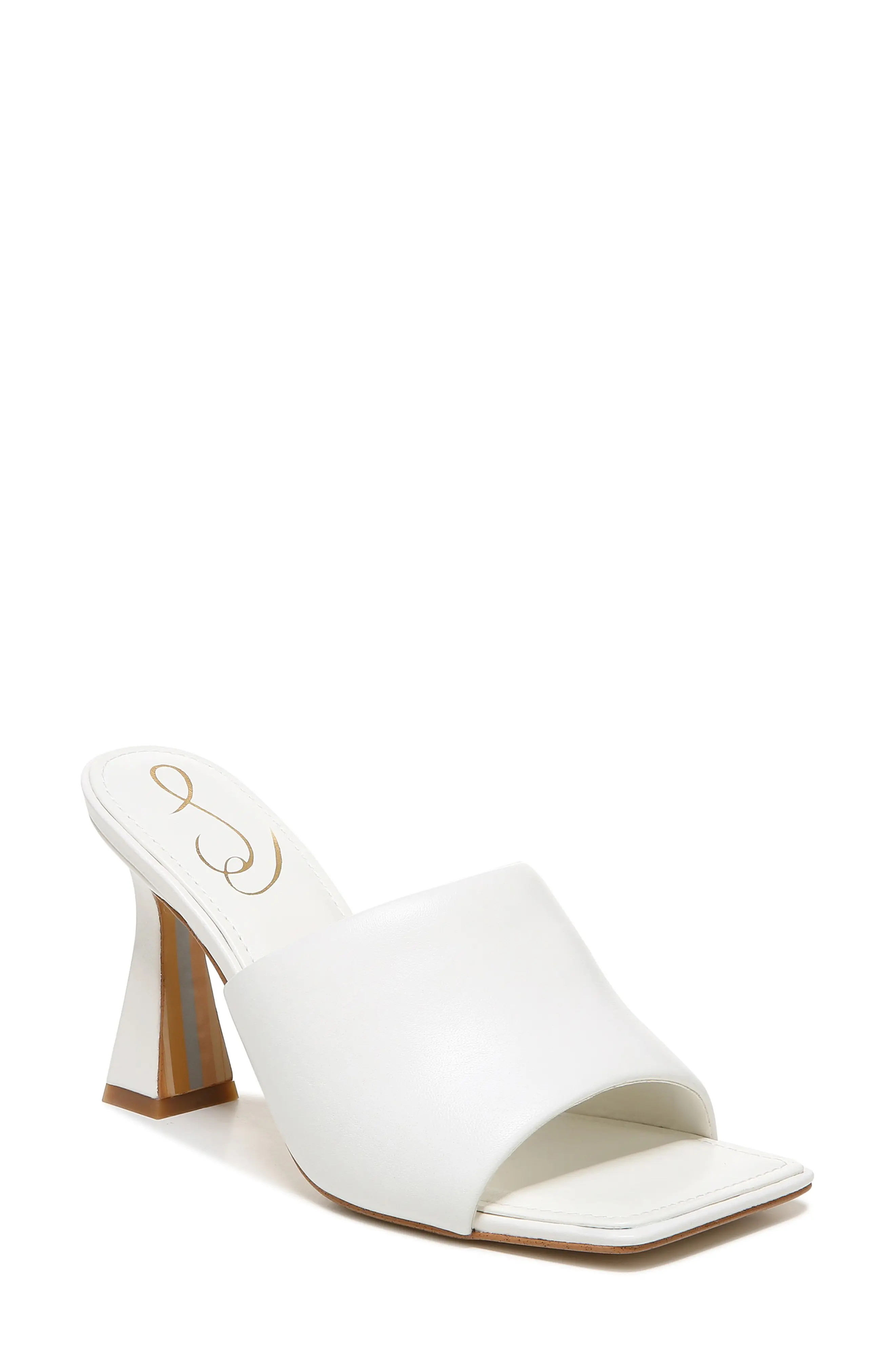 Sam Edelman Carmen Sandal in Bright White at Nordstrom, Size 7.5 | Nordstrom