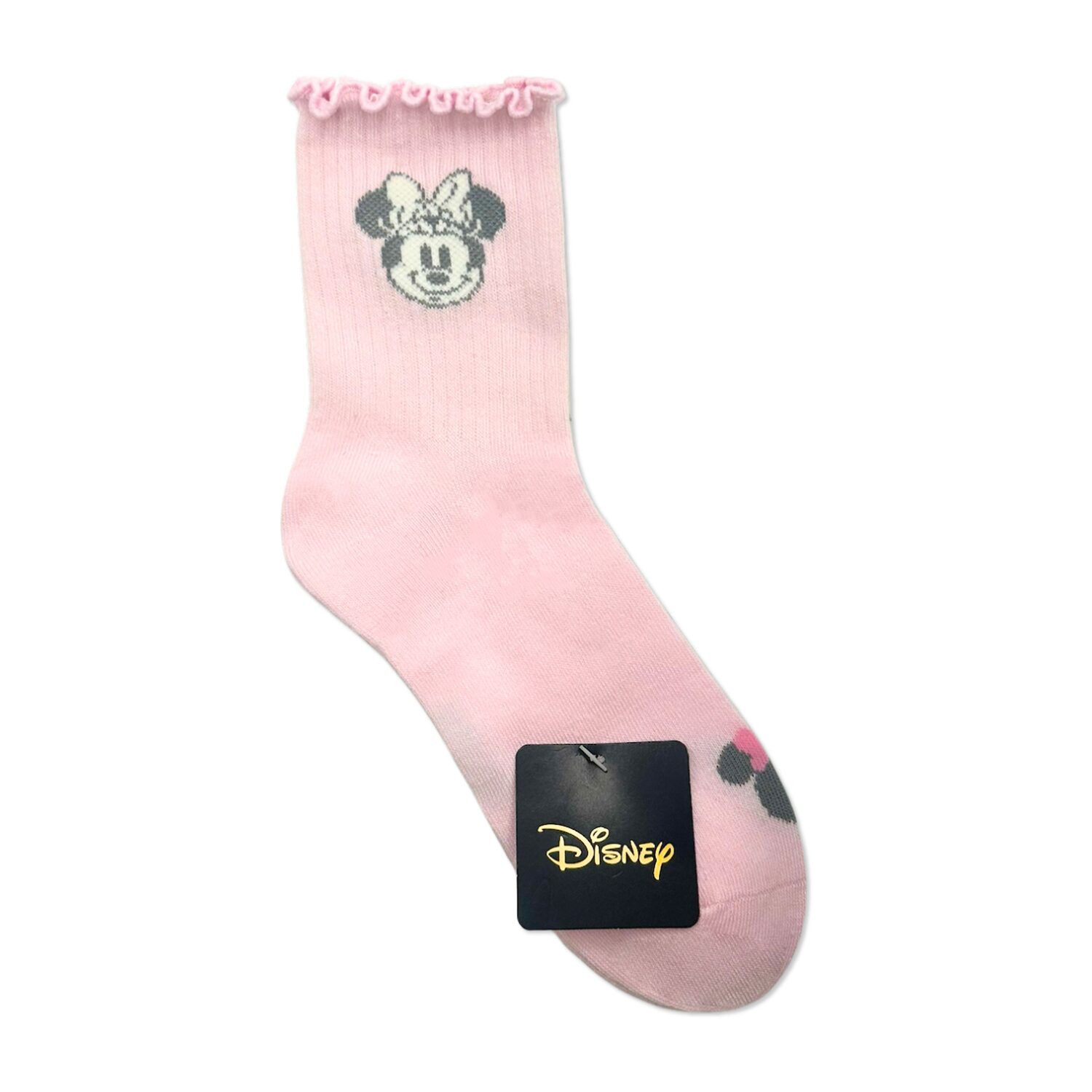 Womens Multi-Pack 3 Pair Mickey Mouse Quarter Ankle Socks, 9-11, Pink | JCPenney