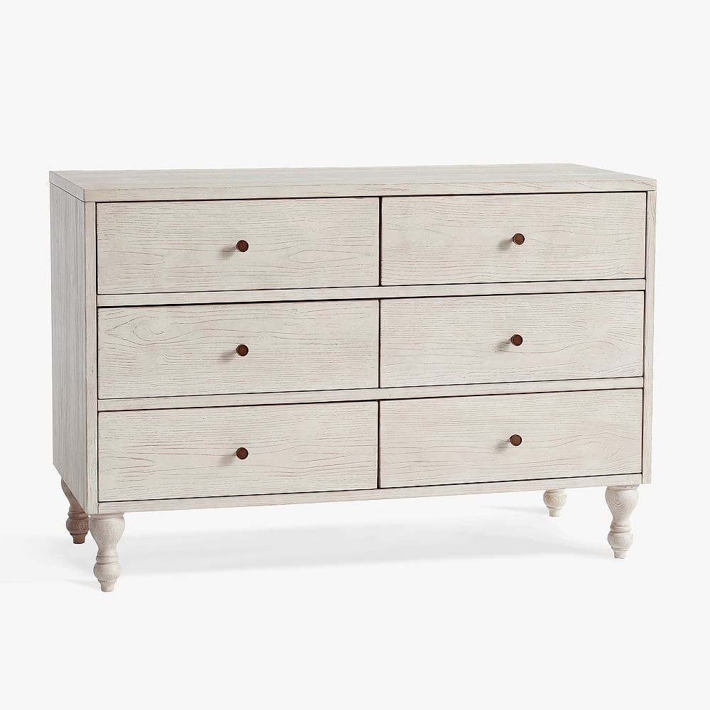 Bellevue 6-Drawer Wide Dresser (48w x 20d") | Pottery Barn Teen