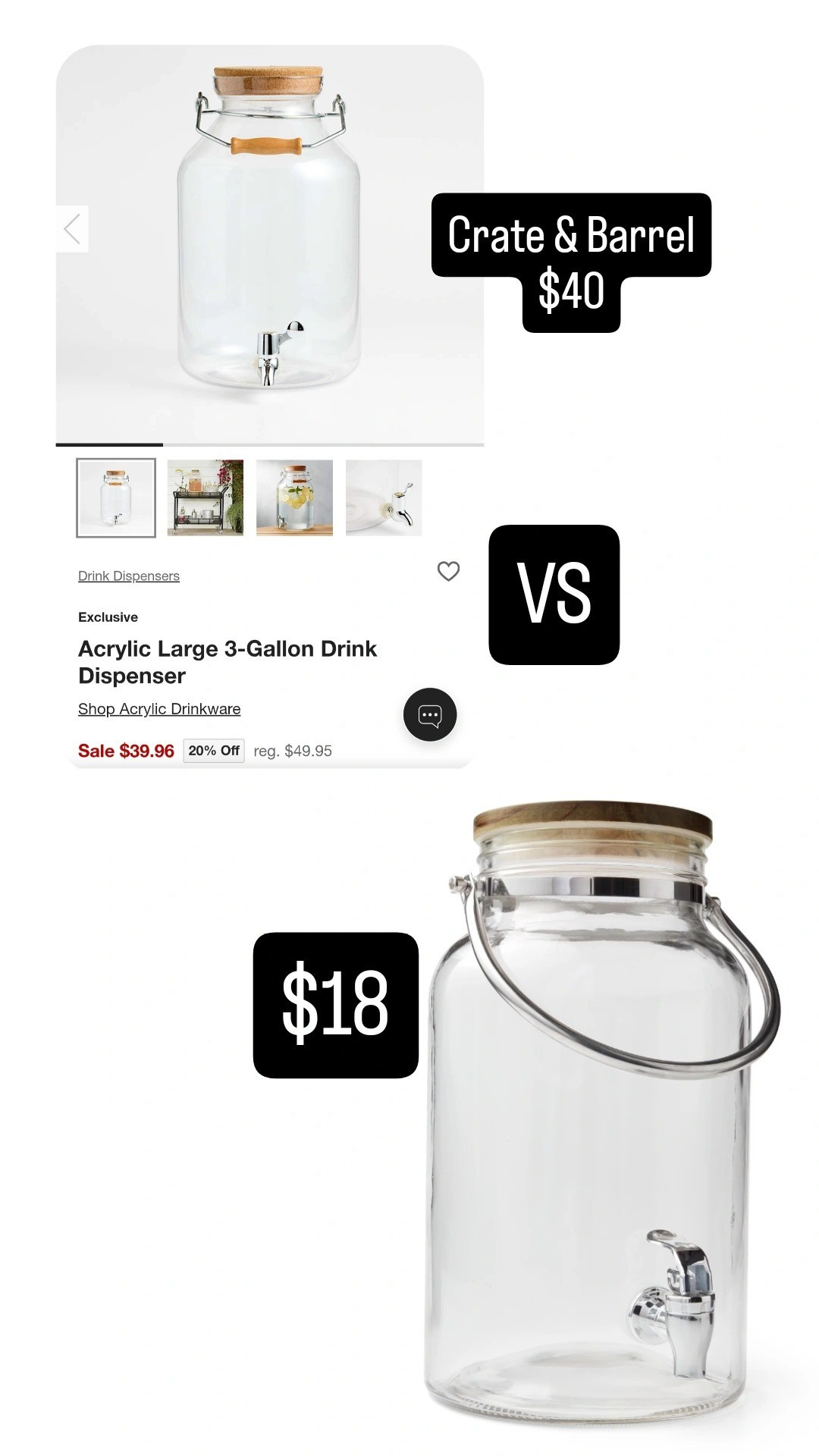 Outdoor EntertainingHome decor, home finds, luxe vs less, dupe, Walmart,  crate and barrel, hosting, kitchen essentials

#LTKMothersDay #LTKSaleAlert #LTKHome