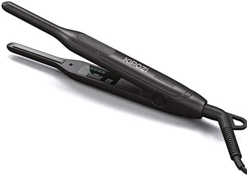 KIPOZI Pencil Flat Iron, Small Flat Iron for Short Hair and Pixie Cut, 0.3 Inch Titanium Beard ... | Amazon (US)