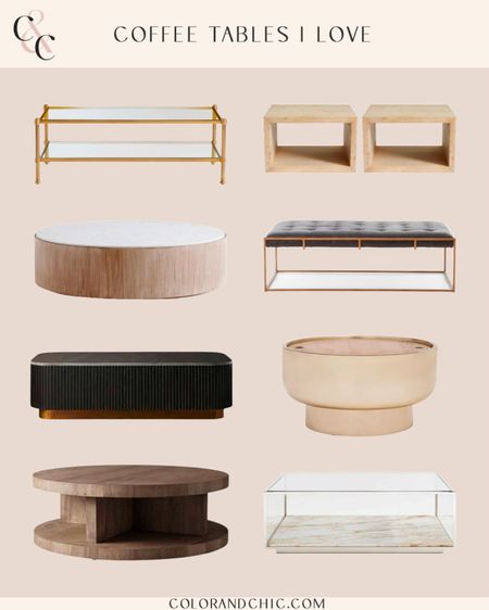 Coffee tables that I love! Including all different styles, colors and textures  

#LTKhome #LTKstyletip