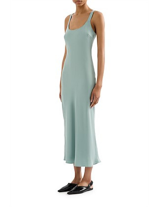 Nude Lucy Ren Cupro Slip Dress | David Jones | David Jones (Australia & New Zealand)