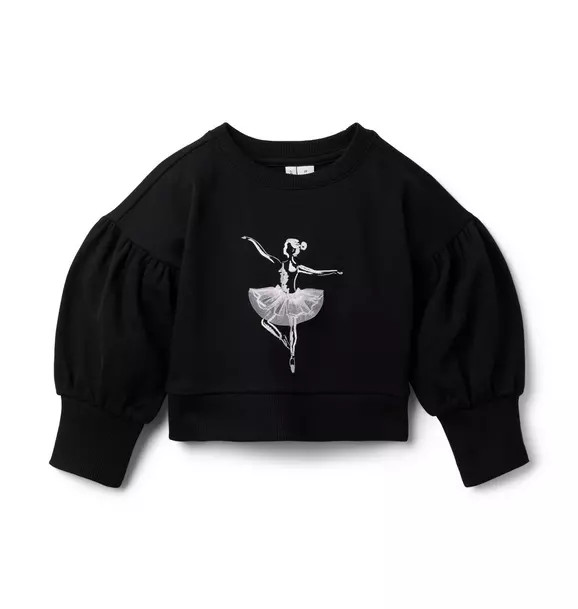 Ballerina Sweatshirt | Janie and Jack