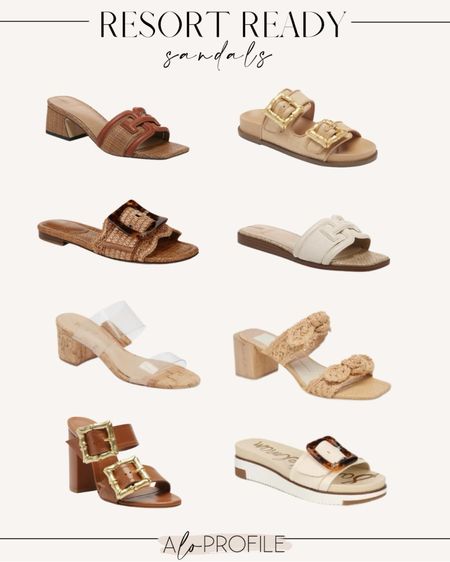 Resort Wear : Spring Sandals // spring shoes, spring sandals, neutral sandals, spring break outfits, spring fashion, spring trends, vacay outfits, beach outfit, beach vacation, resort wear, Nordstrom sandals