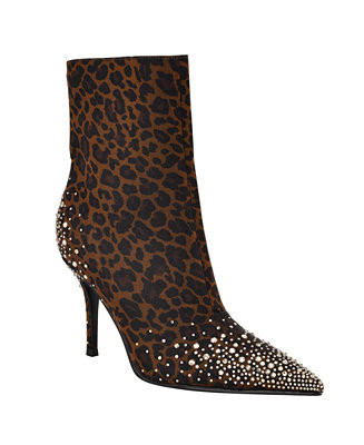 Women's Gomoray Embellished Stiletto Booties | Macy's