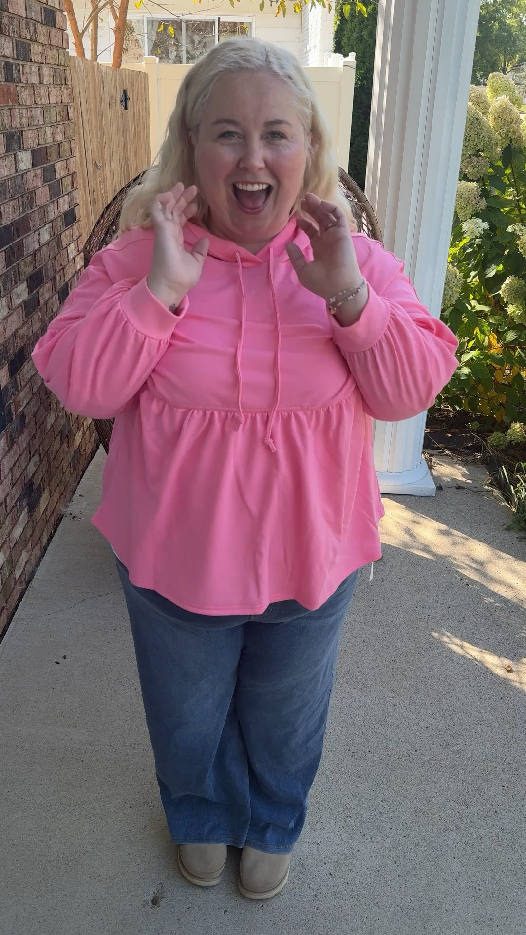 Cutest ruffle hoodie on sale for prime day!!🩷

#LTKMidsize #LTKSaleAlert #LTKPlusSize