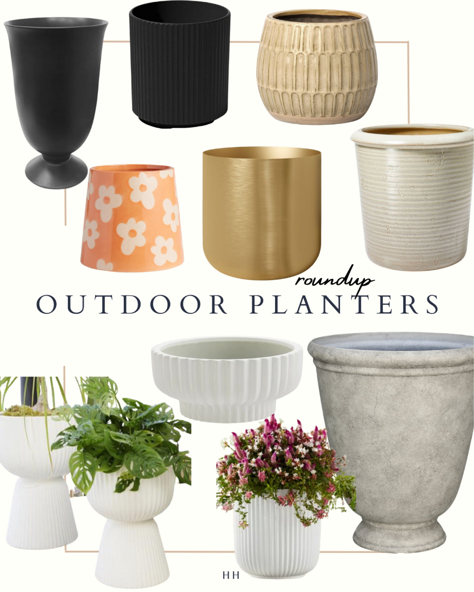 Planter roundup! The bottom right concrete one is chefs kiss. 

Planters, gardening, outdoor planters

#LTKhome #LTKsalealert #LTKstyletip