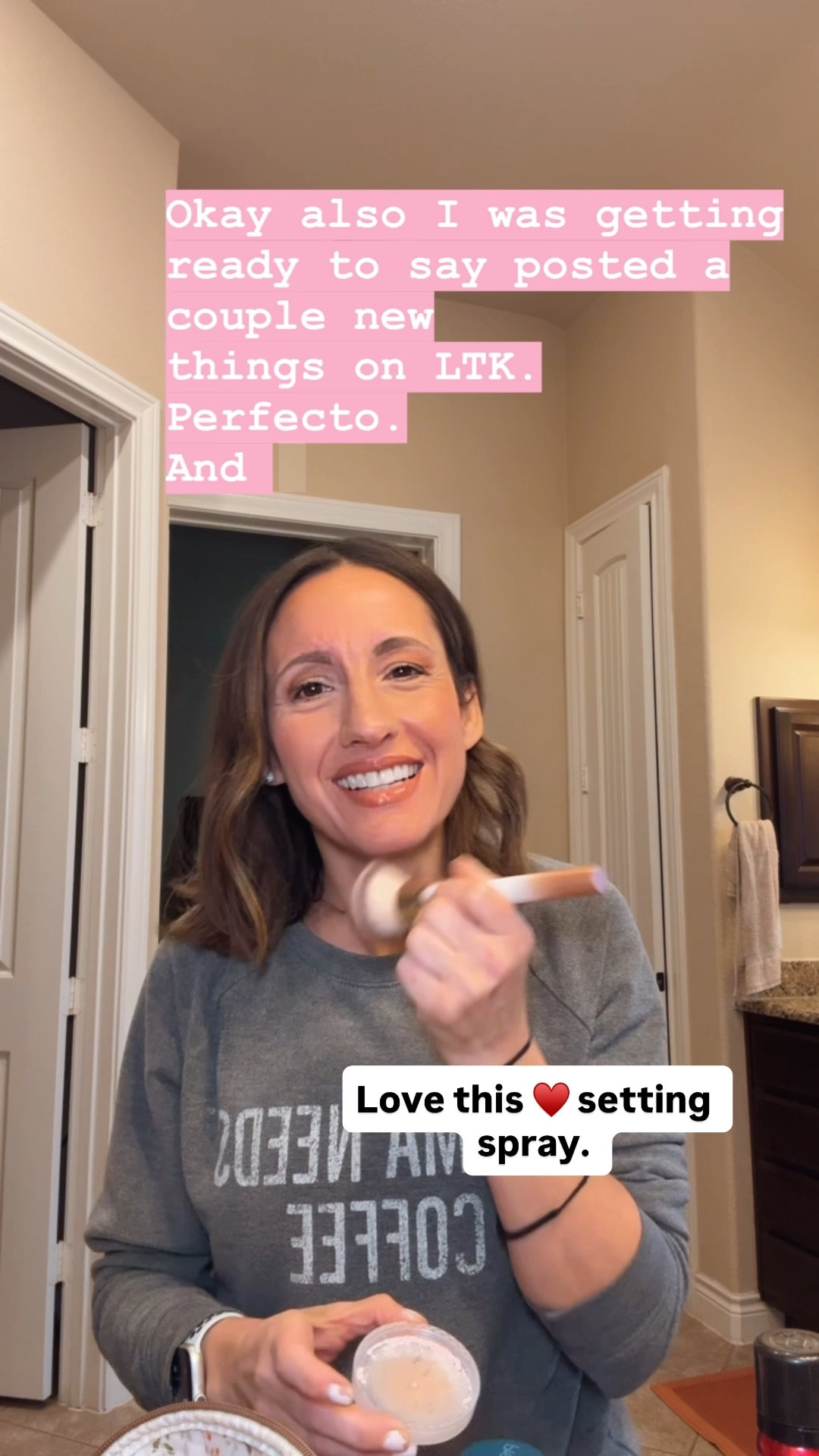 Let’s chat + my favorite setting powder and setting spray. Both are beauty finds you can pick up at Target, Ulta, or Walmart. 
Oh and on Amazon. 


#LTKBeauty #LTKmorningroutine #LTKmomlife