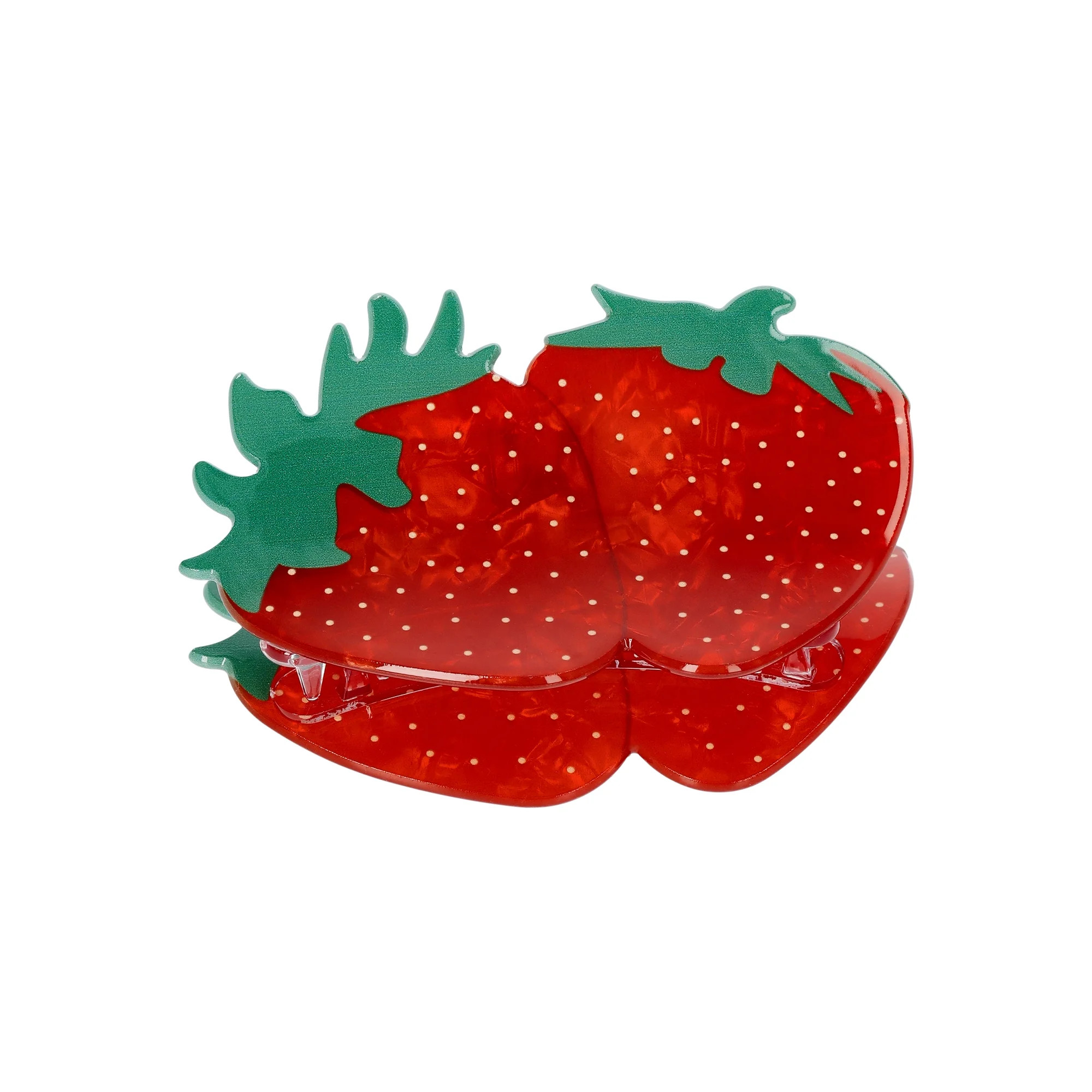 No Boundaries Strawberry Hair Claw Clip, Women's | Walmart (US)