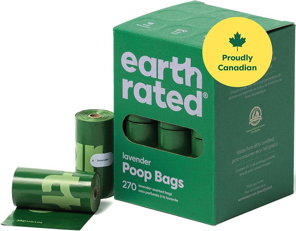 Earth Rated (A Canadian Company), Poop Bags for Dogs, Guaranteed Leak Proof and Extra Thick Waste... | Amazon (CA)