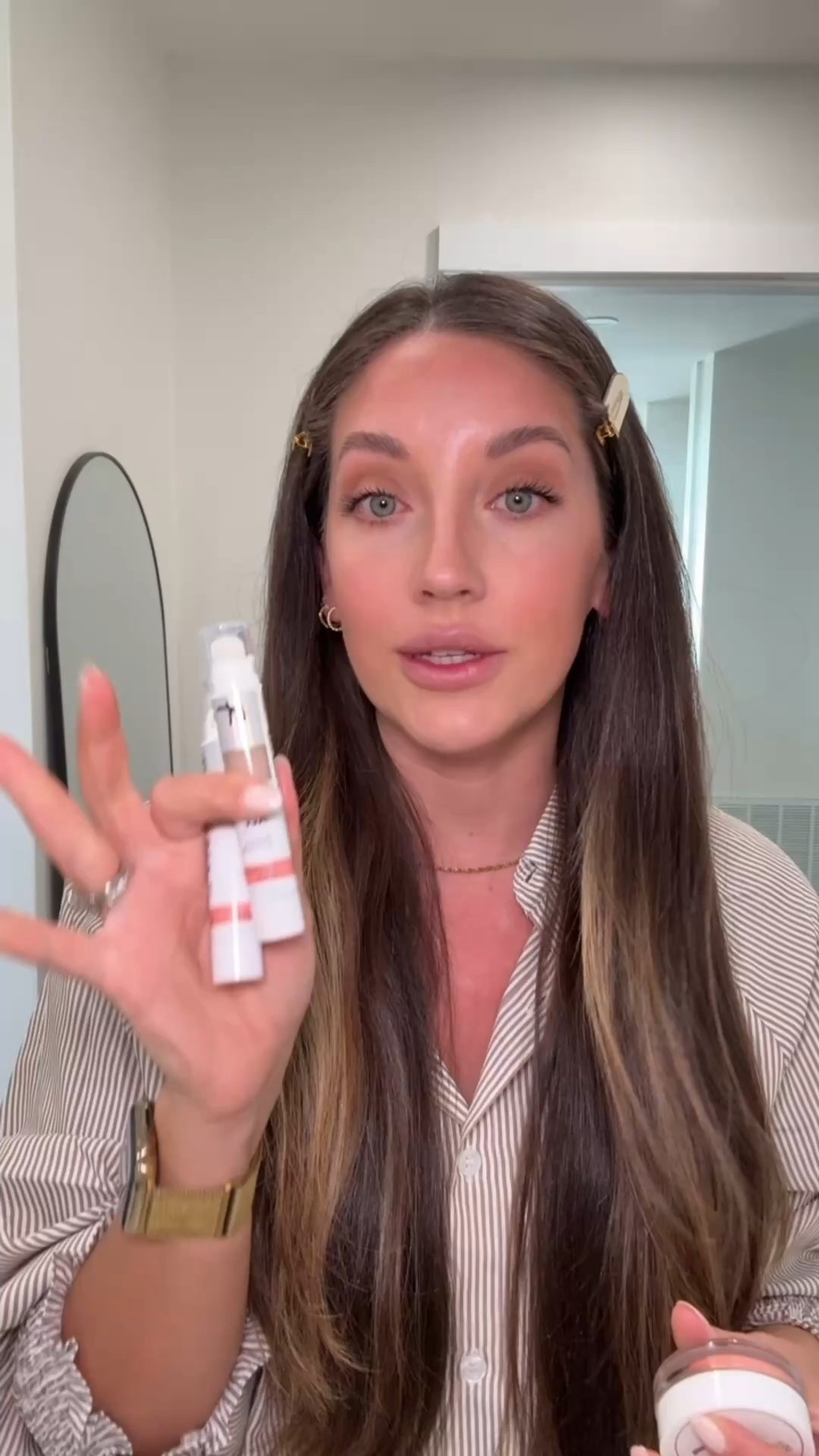 The brand new Do It All Radiant Serum concealer is hands down my new favorite!

✨ crease resistant
✨ instant smoothing 
✨ multivitamin 
✨ 24 hr hydration 
✨ skincare first
✨ plumps
✨ conceals
✨ brightens
.
.
#ITCosmeticsConcealer #DIAConcealer @itcosmetics 

#LTKBeauty #LTKWatchNow