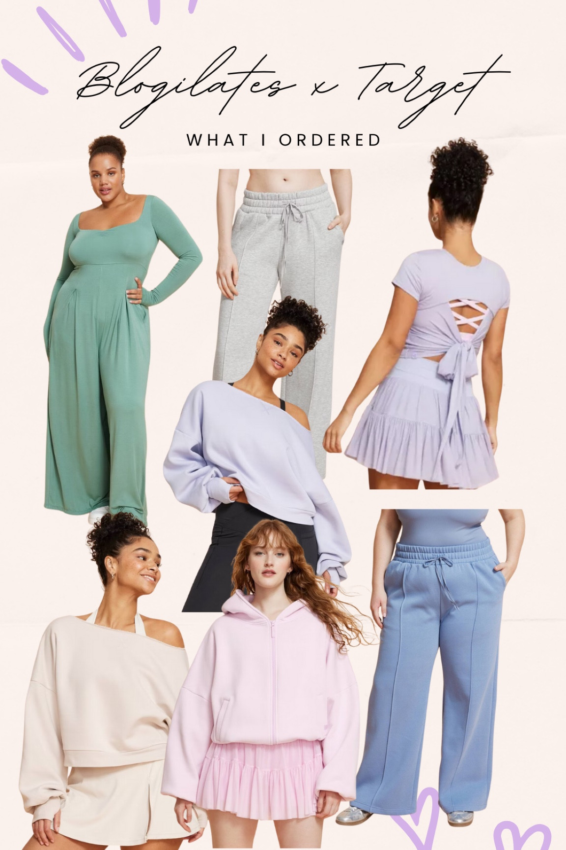 The new Blogilates x Target collection is here, and it’s serving size-inclusive, romantic athleisure in dreamy colorways! With options available up to a size 3X, it’s the perfect blend of style and comfort for everyone. Here are the pieces I picked up—let me know which ones you’re eyeing!

#LTKPlusSize #LTKFitness #LTKFindsUnder50