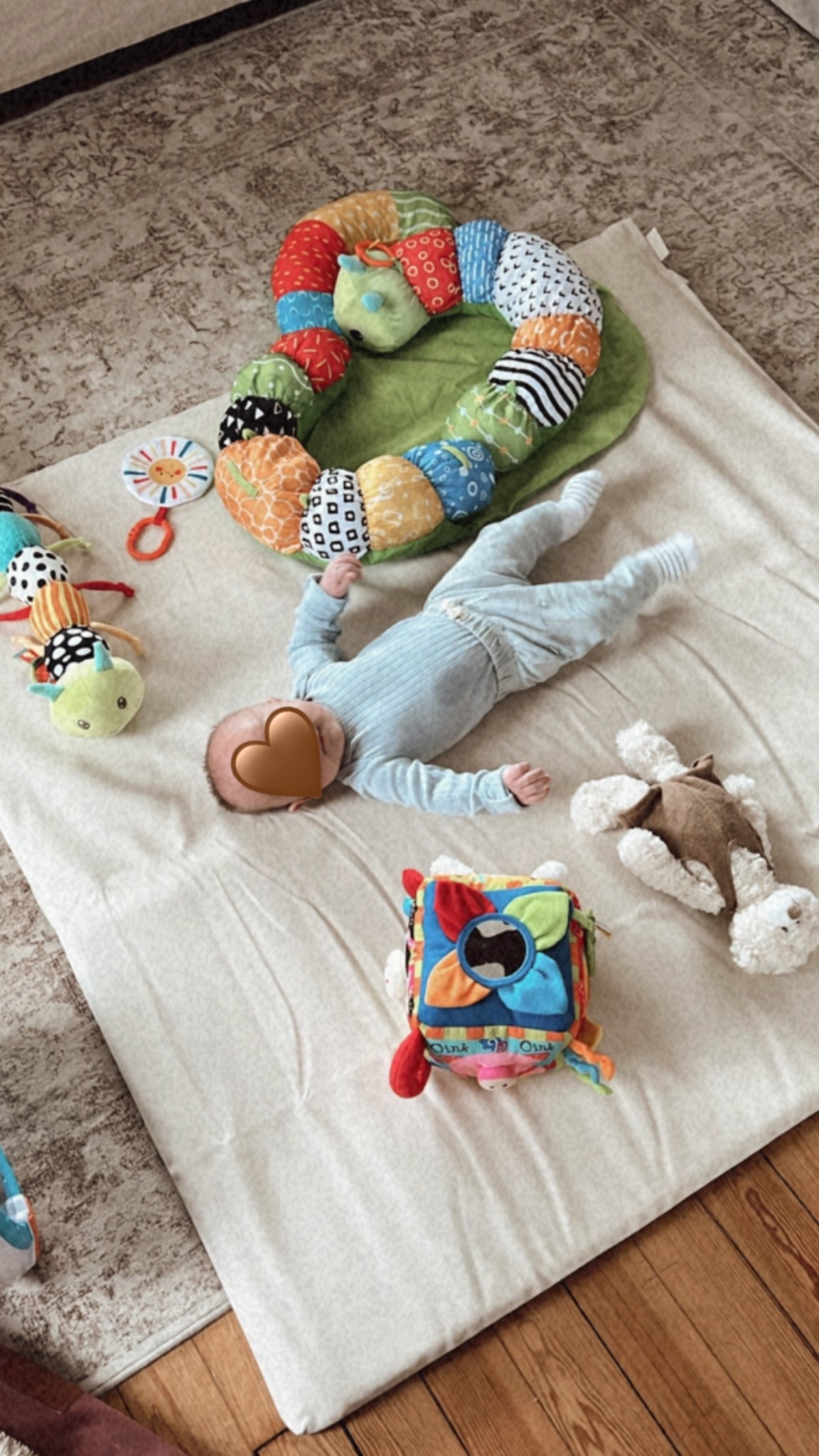 Vegan leather play mat 🤎

#LTKFamily #LTKBaby #LTKKids