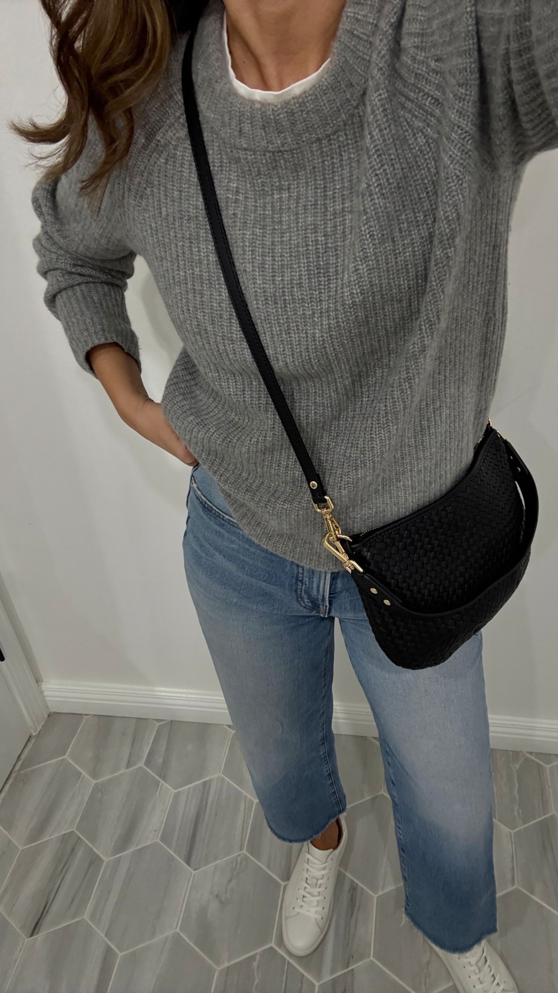 Cashmere fishermen sweater in size small for a relaxed fit. I have it in black in medium for an oversized look (sleeves on medium are long). My most worn sweater! 



#LTKStyleTip #LTKOver40 #LTKSeasonal