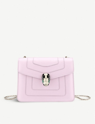 Serpenti Forever leather cross-body bag | Selfridges