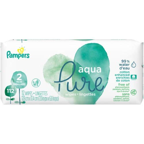Pampers Aqua Pure Wipes (Pack of 2) | Amazon (US)