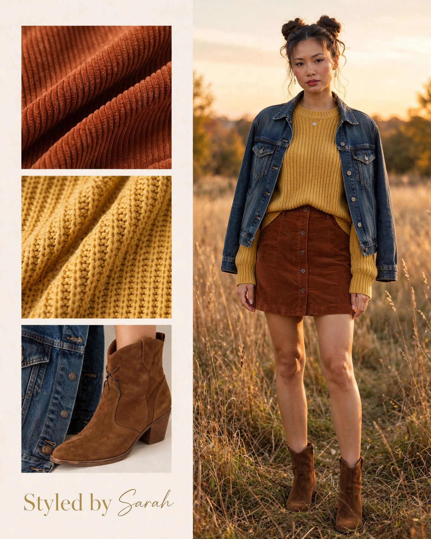Fall Family Photo Outfits | Styled by Sarah

Fall family photos are happening — here's your outfit formula 📸 Rust + mustard + denim photographs like a DREAM against autumn leaves. Tag a mom who needs this!

Comment SHOP for links to all four pieces. Linked here on my LTK.

#StyledBySarah #FamilyPhotoOutfits #FallFamilyPhotos #FallFashion #AutumnStyle #MomStyle #OOTD #PhotoShootOutfit #FallOutfit #FamilyPhotos
Affiliate links — I may earn commission on qualifying purchases. #ad