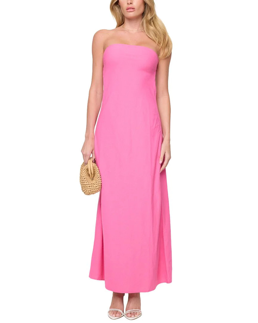 L*Space Spring In Love Linen-Blend Dress | Shop Simon