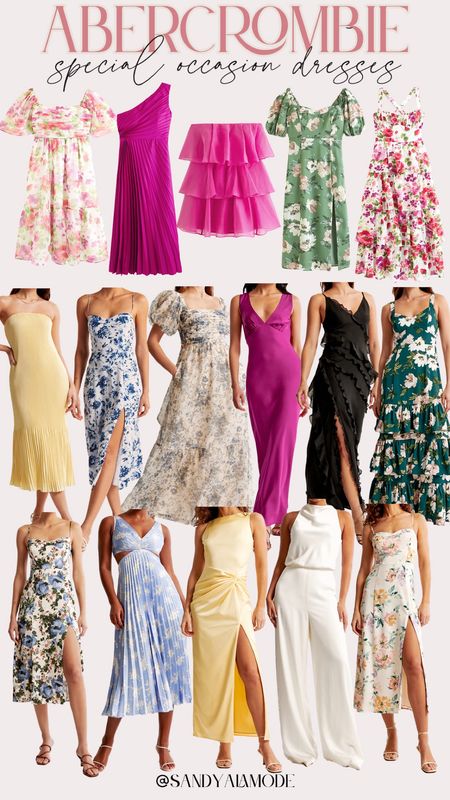 Abercrombie dress | floral spring dress | special occasion spring dress | LTK spring sale 

#LTKstyletip #LTKSpringSale #LTKSeasonal