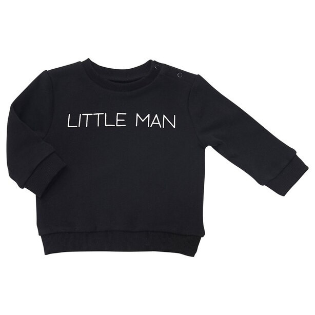 IndigoBaby Crew Neck Shirt Little Man 12-18 Months | Indigo (CA)