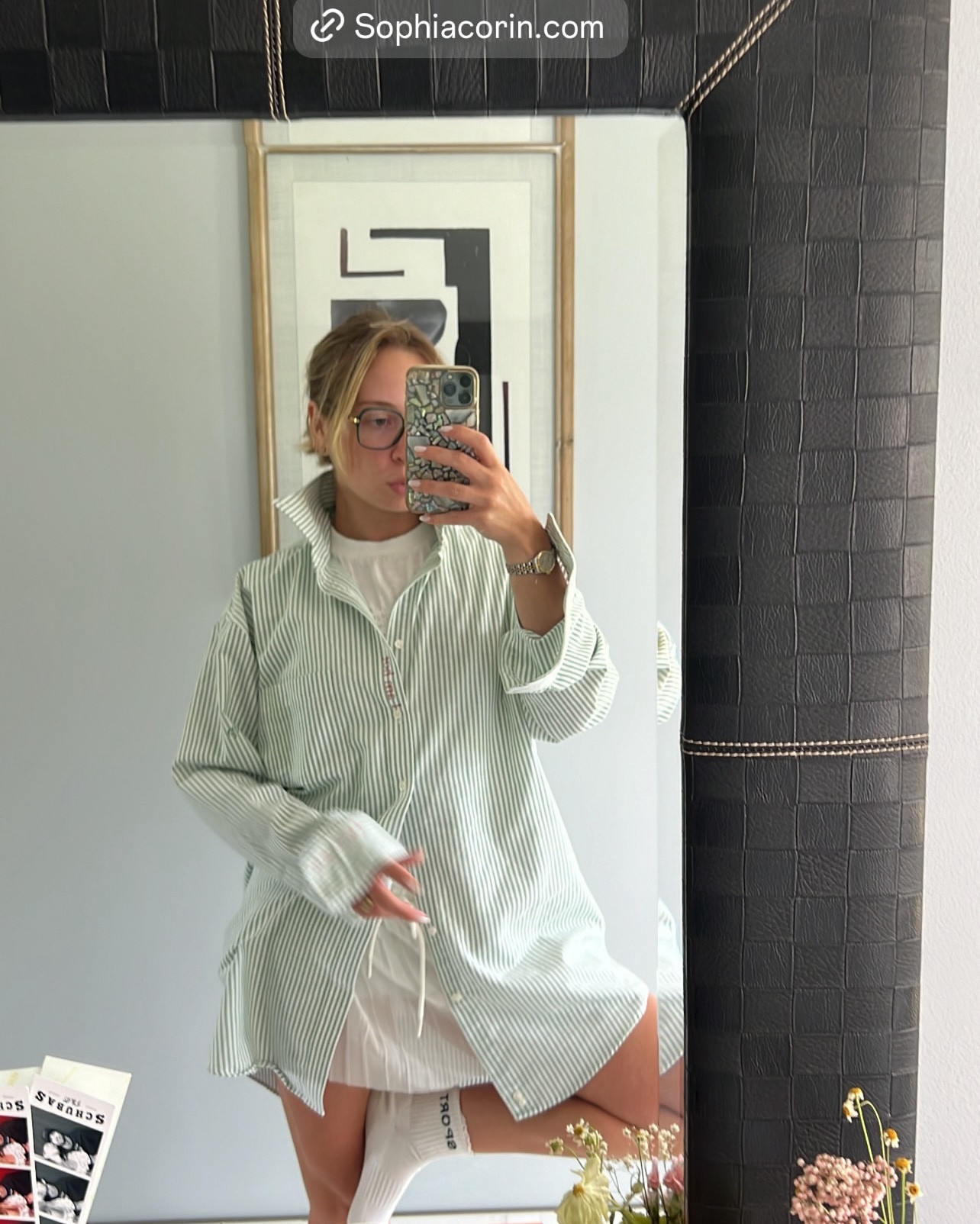 Work from home, country club summer outfit inspo ft 💌 secret message shirt 