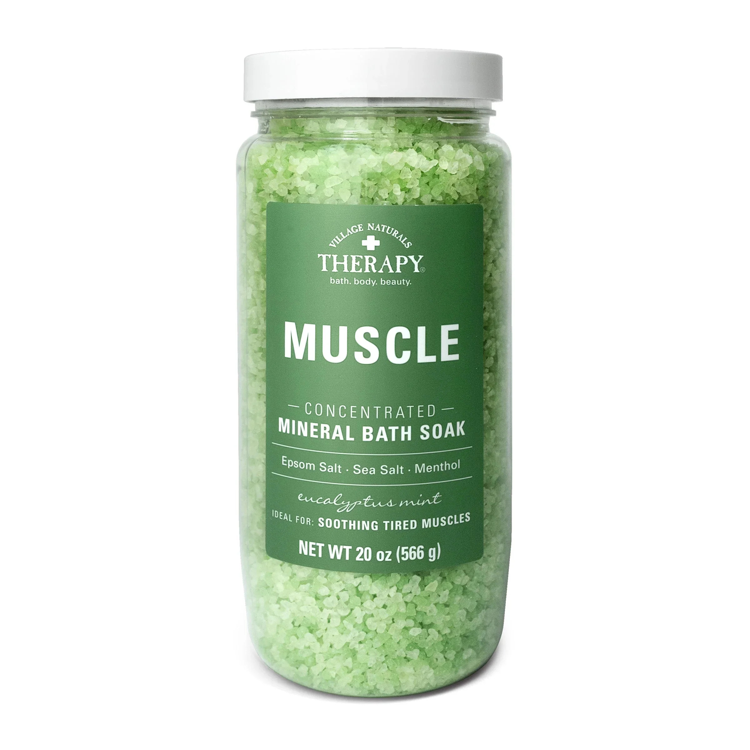 Village Naturals Therapy Muscle Relief Concentrated Mineral Bath Soak, 20 oz. | Walmart (US)