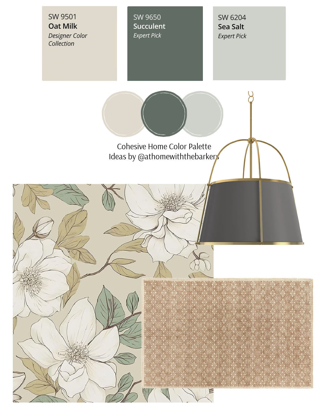Cohesive home color palette, DIY home decorating, interior design idea 

 #LTKHome #LTKSaleAlert