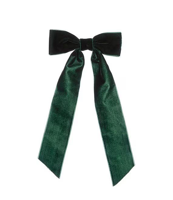 Copper Key Girls Velvet Long Hairbow | Dillard's | Dillard's