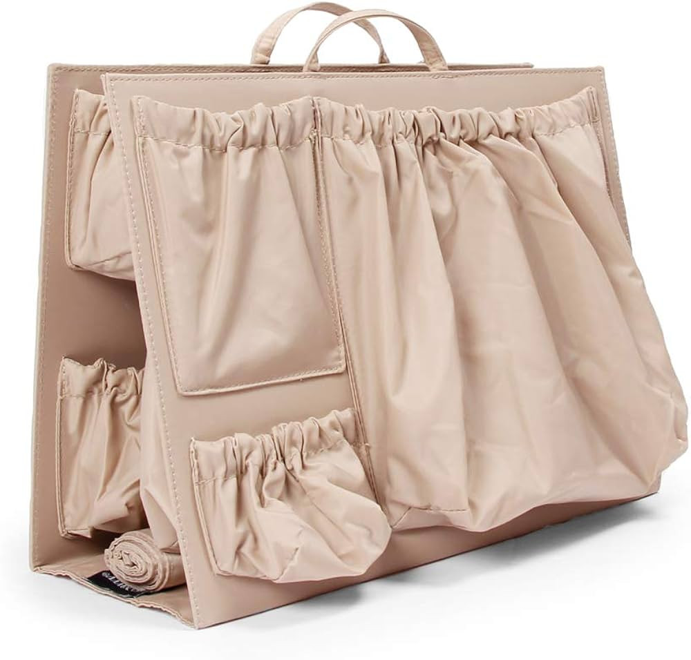 ToteSavvy Original 11-Pocket Diaper Bag Organizer Insert 14" x 10" (Original, Almond) | Amazon (US)