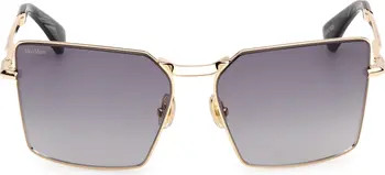 Max Mara 58mm Gradient Rectangular Sunglasses | Nordstromrack | Nordstrom Rack