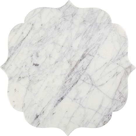 SB Design Studio D1823 Table Sugar Cheese Board, 12 x 12-Inches, Lavender Marble | Amazon (US)