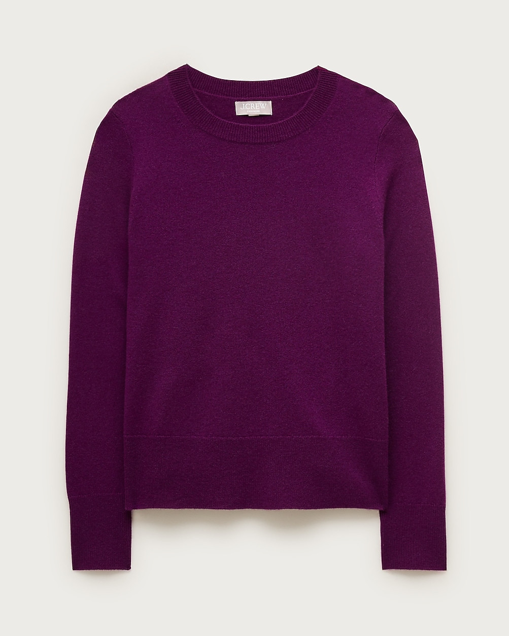 Cashmere classic-fit crewneck sweater | J. Crew US