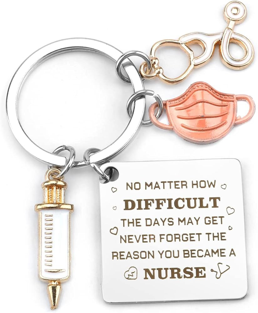 Nurse Graduation Gift for Women Nurse Keychain Nurses Week Gifts Graduation Presents for Nurses A... | Amazon (US)