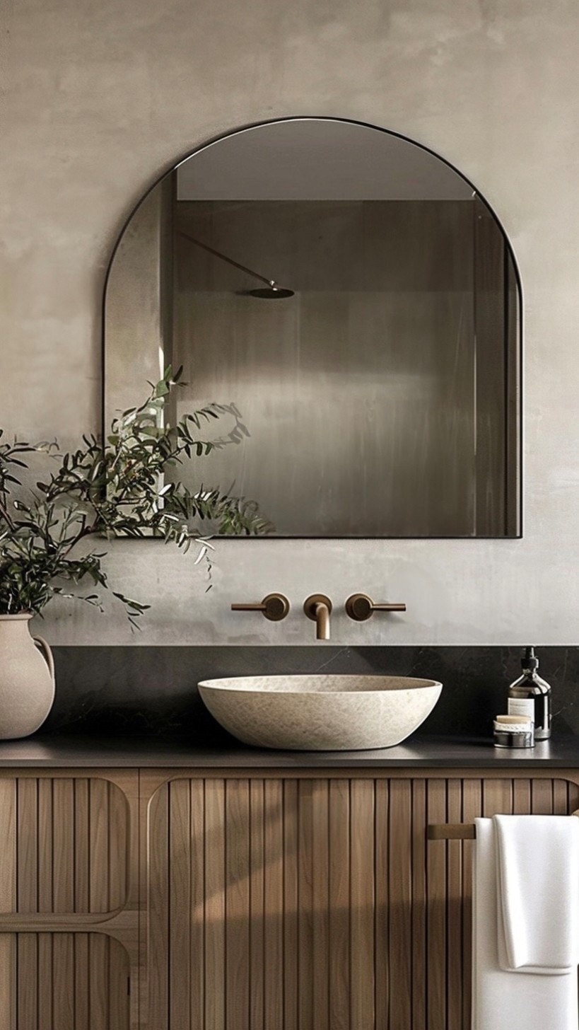 European modern bathroom 🤎

#LTKSaleAlert #LTKHome