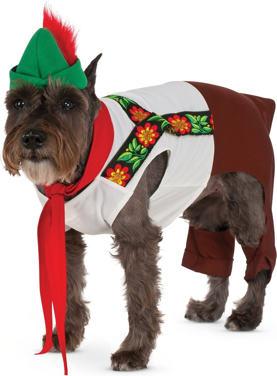 Rubie's Costume Company Lederhosen Hound Dog Costume, Medium | Chewy