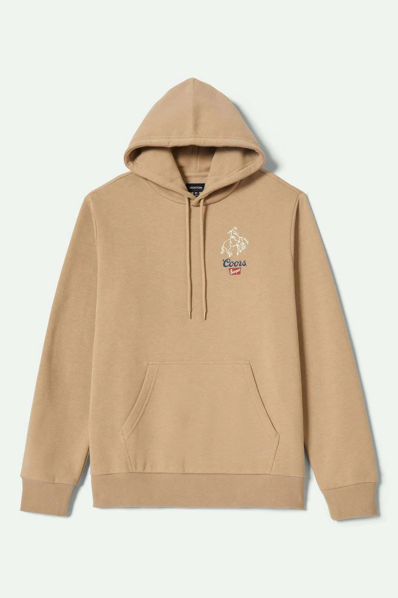Coors Colt Hoodie - Sand | Brixton