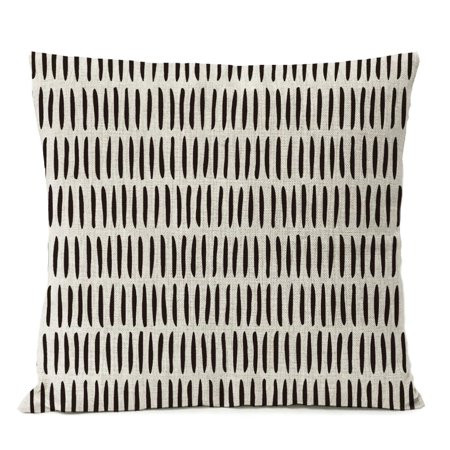 Nordic Yellow Black Geometric Deer Pillow Cushion Cover Home Decorative Throw Pillows Linen Pillow C | Walmart (US)