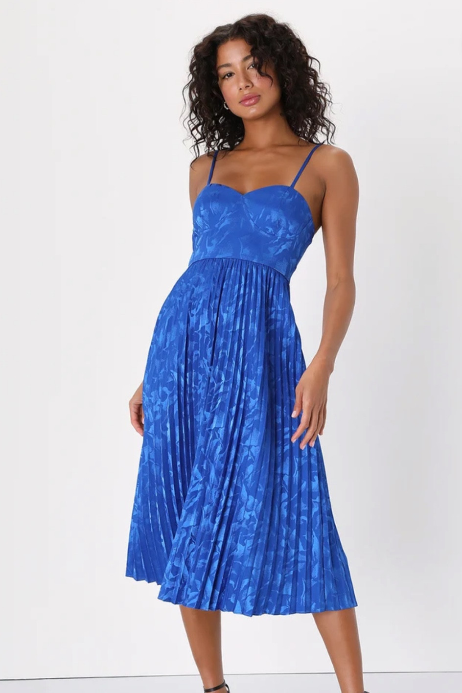 Bright blue wedding guest dress for a summer wedding, also a cute travel or vacation dress!

#LTKwedding #LTKtravel #LTKunder100