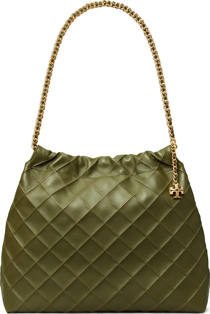 Tory Burch Fleming Quilted Leather Hobo Bag | Nordstrom | Nordstrom