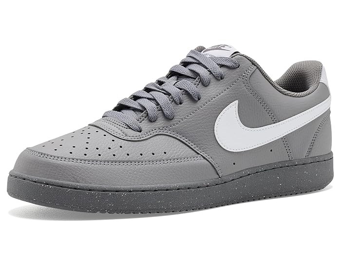Nike Court Vision Low Next Nature Men's Cross Training Shoes Black/White/Black : 7 M, Leather | Zappos.com