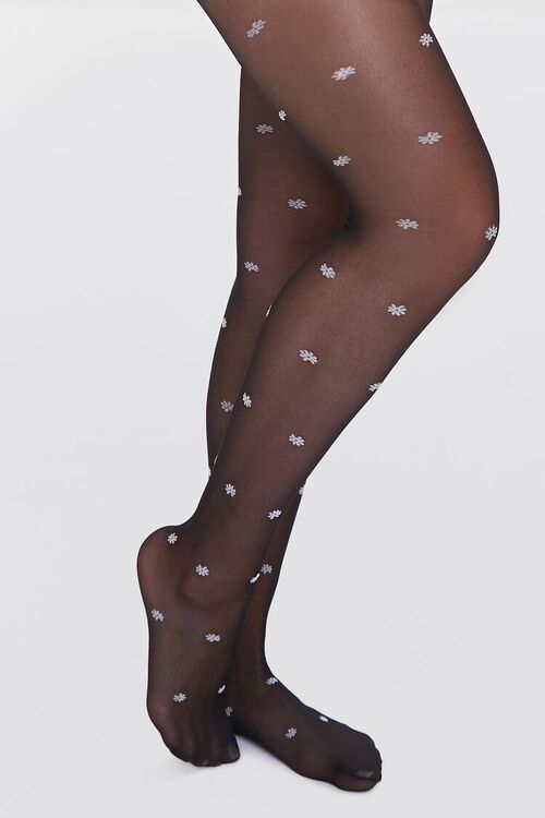 Daisy Print Tights | Forever 21 | Forever 21 (US)