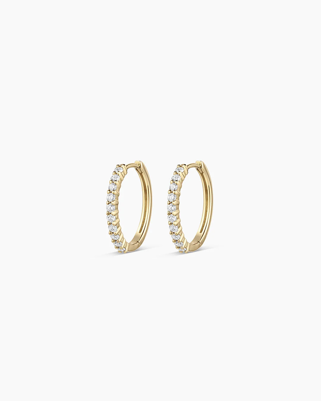 Diamond 15 mm Hoops | Gorjana
